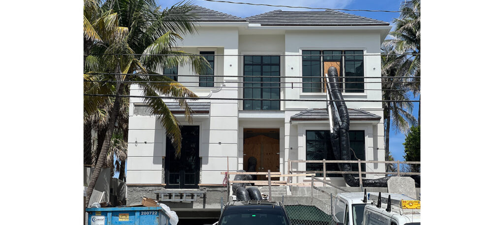 Ocean Front Highland Beach Renovation WIP Portfolio